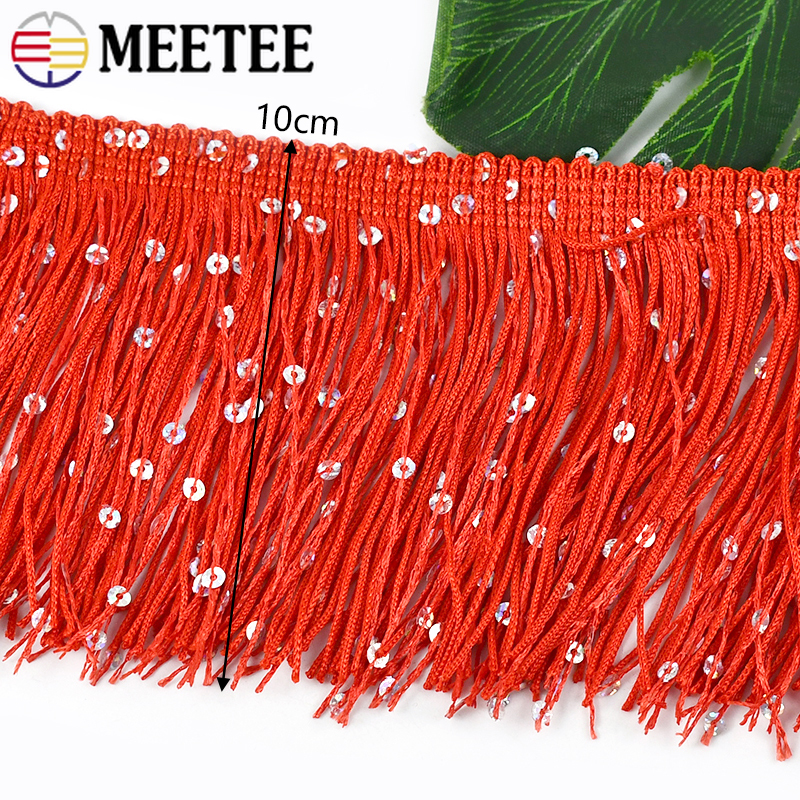 2/4/8M 10cm Colorful Sequin Ta – Fringe Ribbon Sewing recenzja i cena