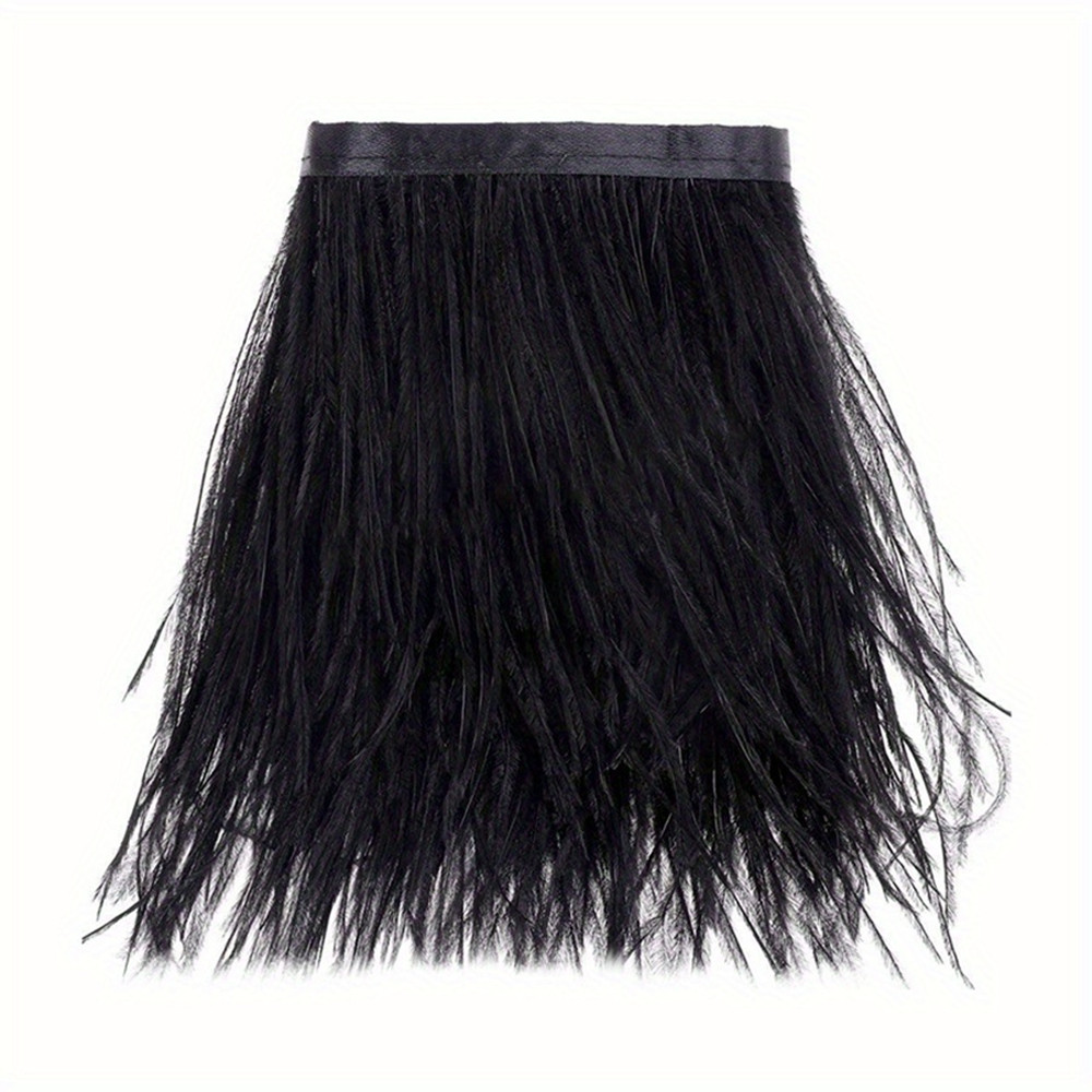 1M 8-10cm Black Ostrich Feathe – Feather Trim Marabou recenzja i cena