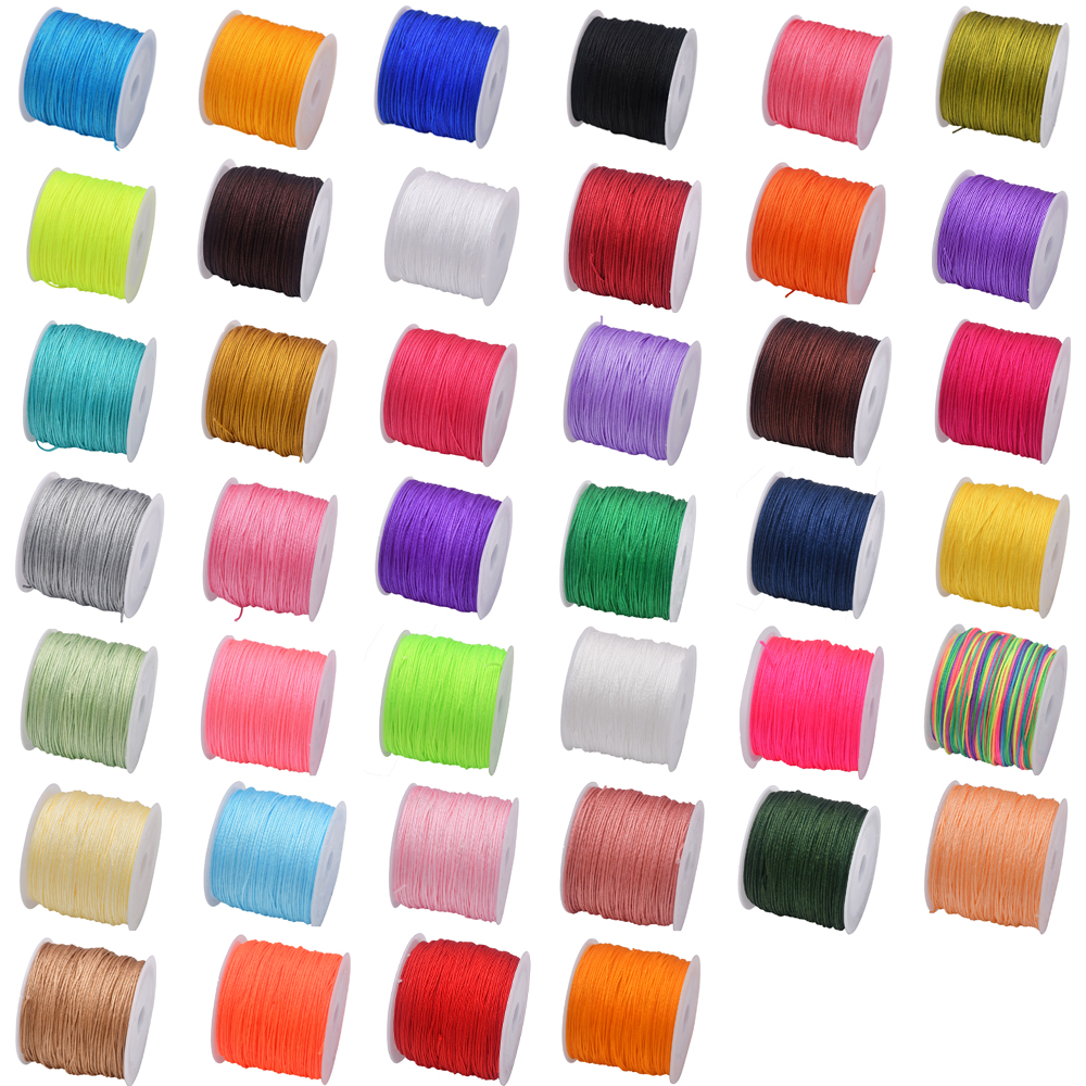 50Yds 0.8mm Crafts Nylon Cord  – Beaded Trim Fringe recenzja i cena