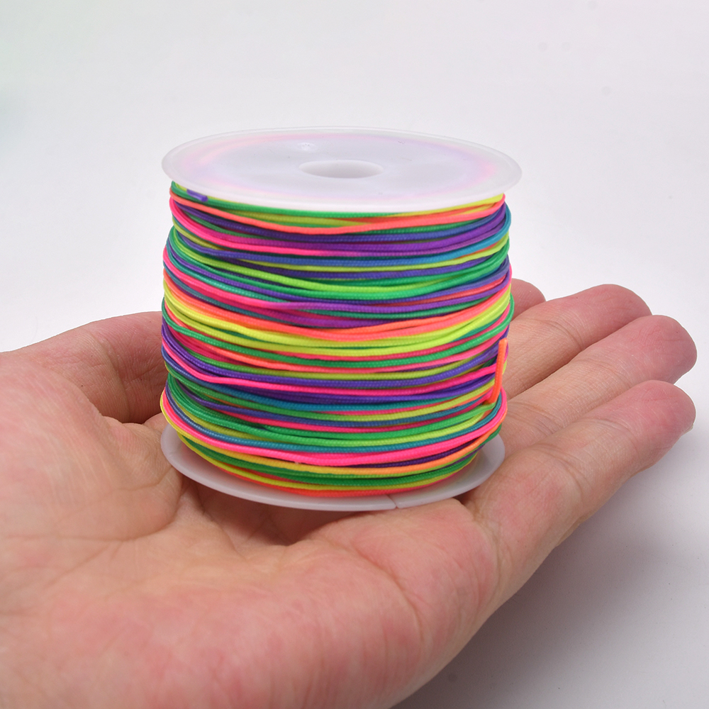 50Yds 0.8mm Crafts Nylon Cord  – Beaded Trim Fringe recenzja i cena