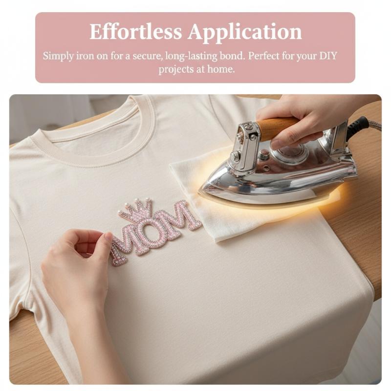 Rhinestone Pearl Crown Mom Let – Sew On Rhinestone recenzja i cena