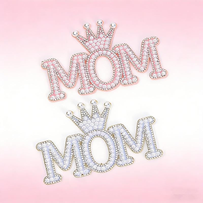 Rhinestone Pearl Crown Mom Let – Sew On Rhinestone recenzja i cena