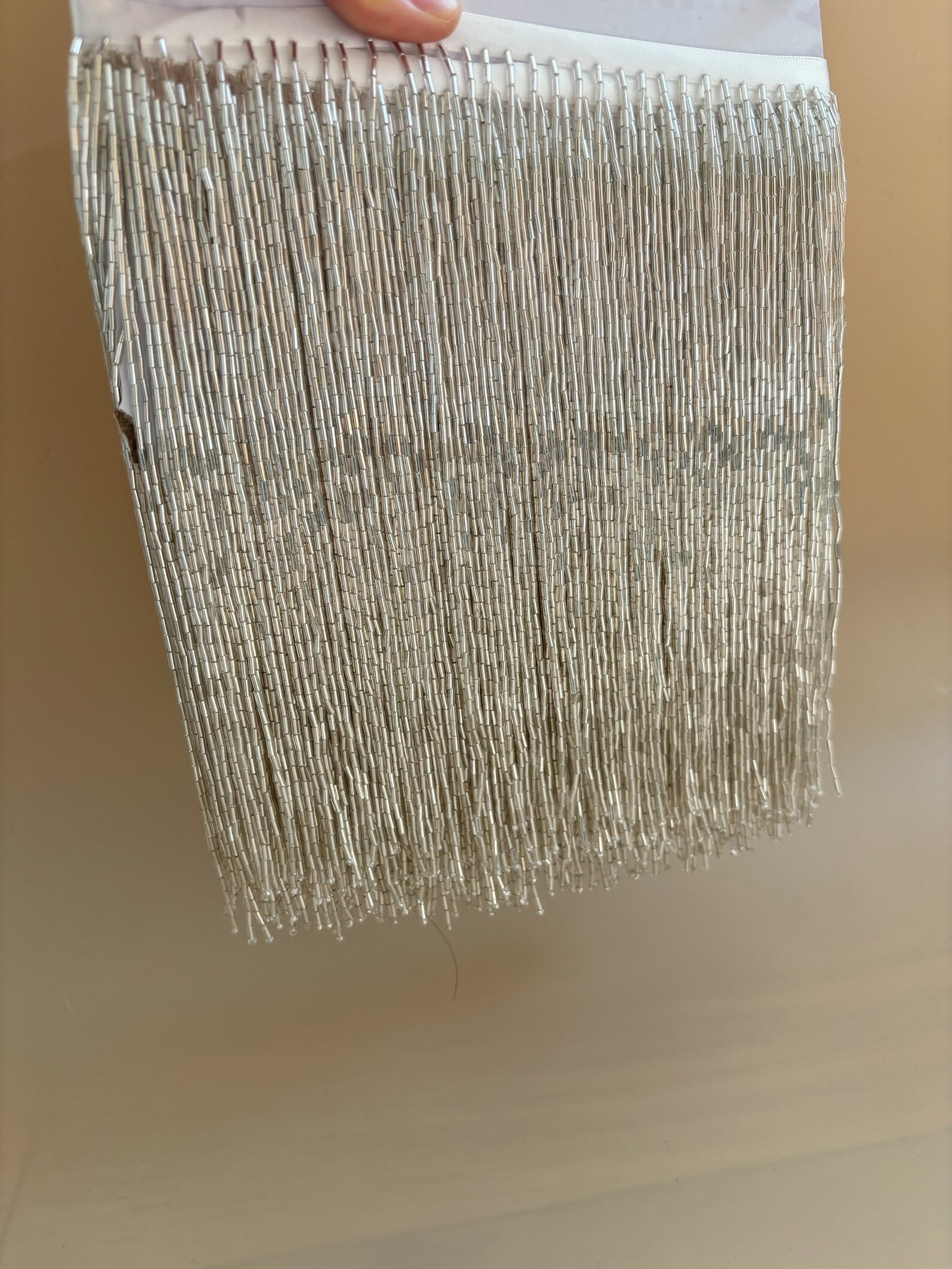 Silver Bead Fringe Trim For Ha – Beaded Trim Fringe recenzja i cena