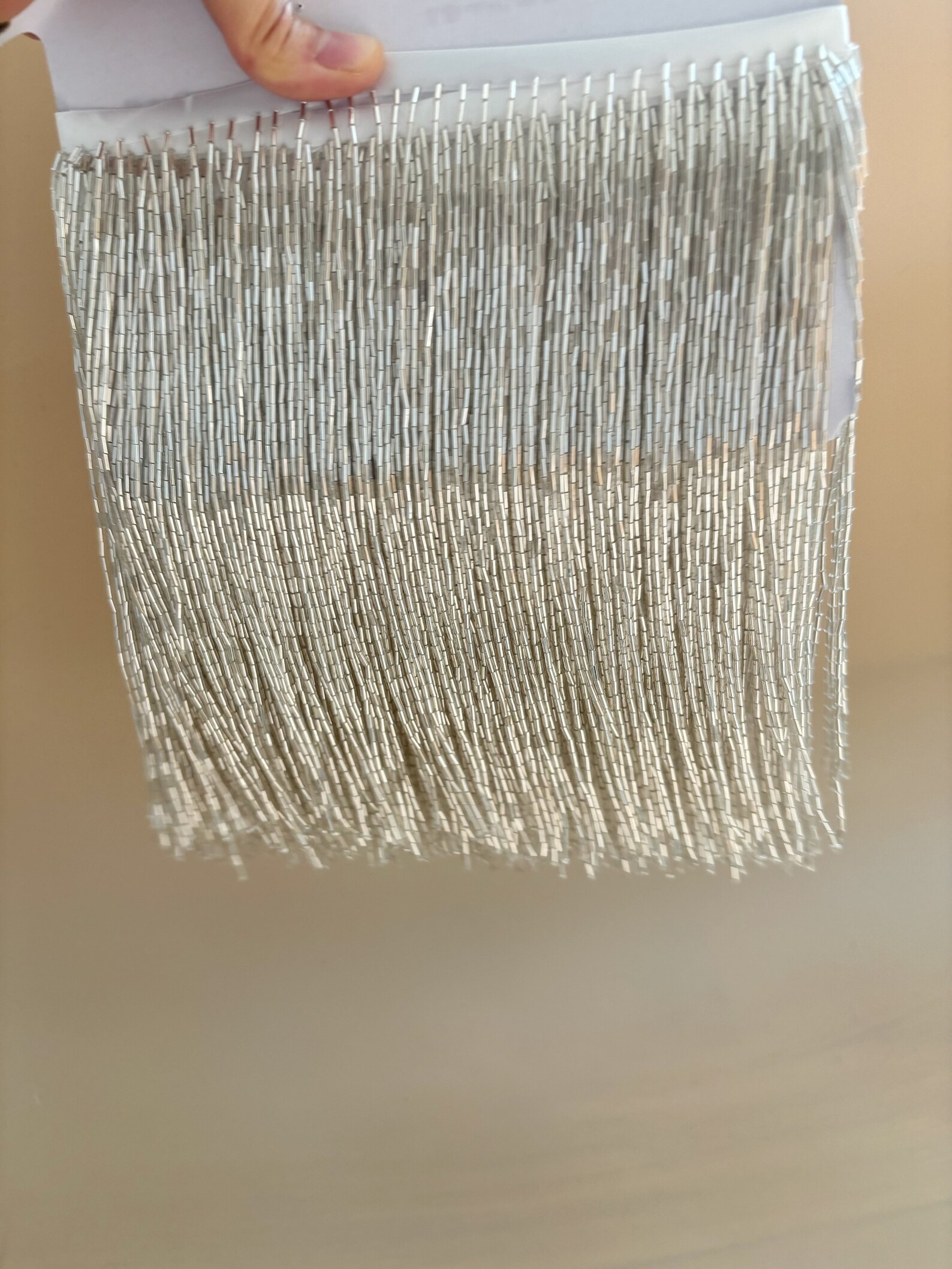 Silver Bead Fringe Trim For Ha – Beaded Trim Fringe recenzja i cena