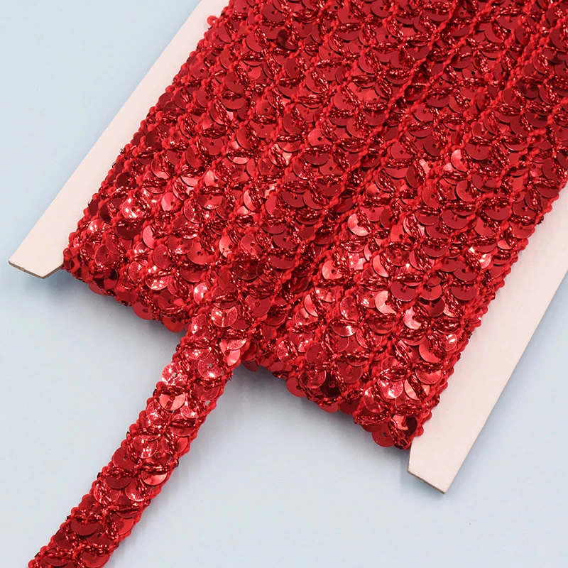 10m Gold and Silver Sequined L – Lace Ribbon Trim recenzja i cena