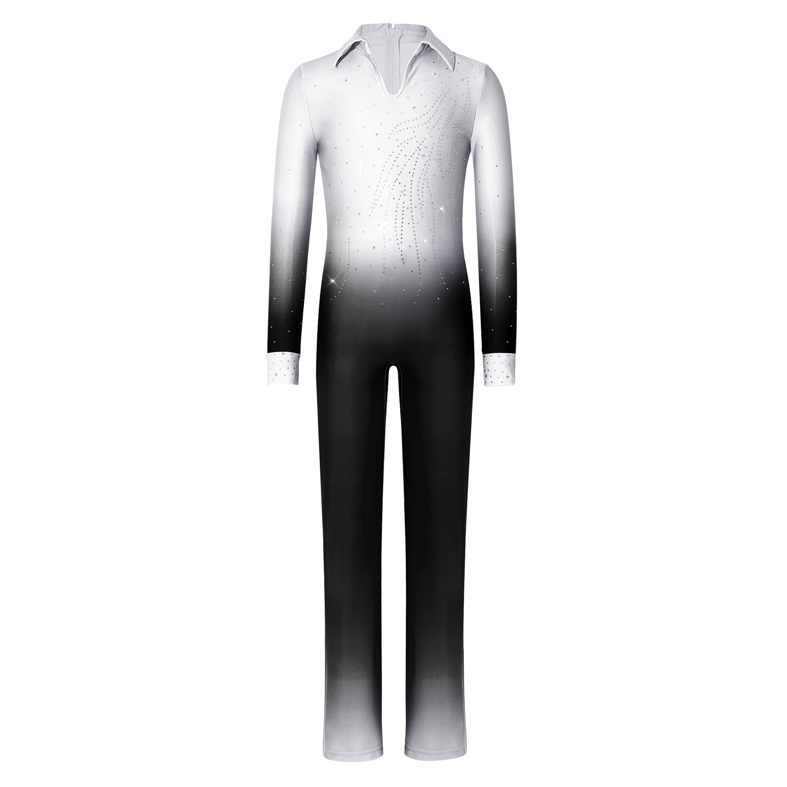 Kids Boys Figure Skating Dance – Rhinestone Banding Trim recenzja i cena