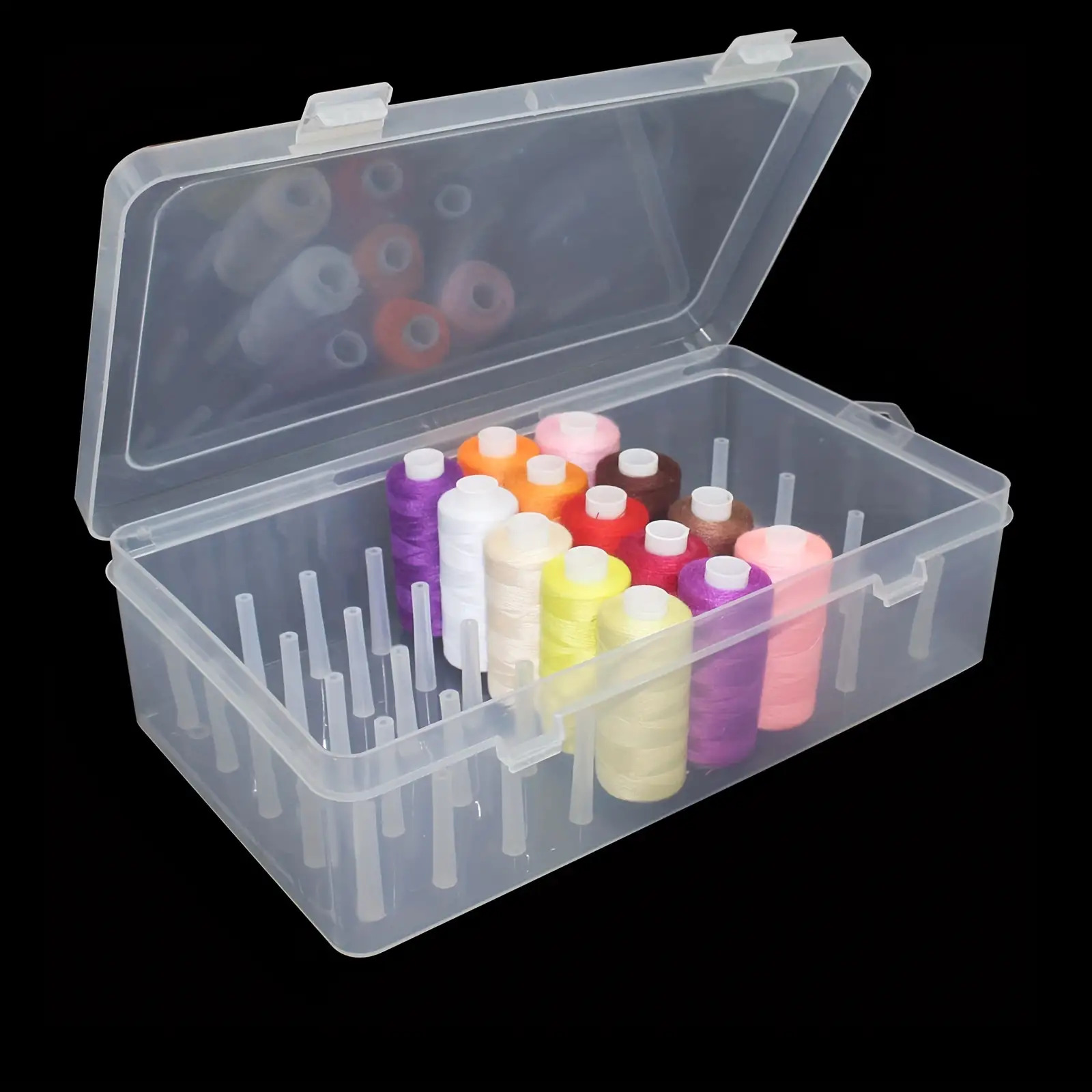 Clear Plastic Sewing Thread St – Craft Embellishment Storage recenzja i cena