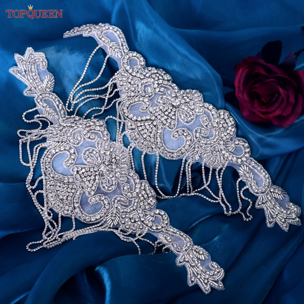 TOPQUEEN SP63 Bridal Tassels R – Sew On Rhinestone recenzja i cena