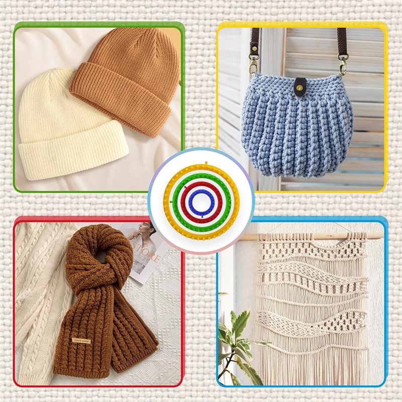 Round Knitting Loom For Hats S – Pom Pom Maker Tool recenzja i cena