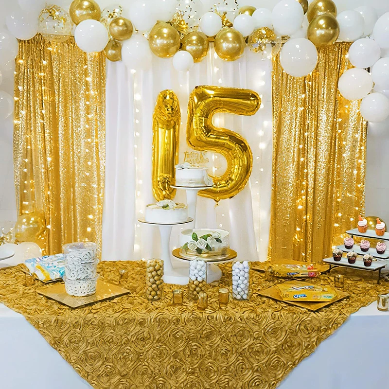 1PC Pink Sequin Backdrop Curta – Sequin Fabric Panel recenzja i cena