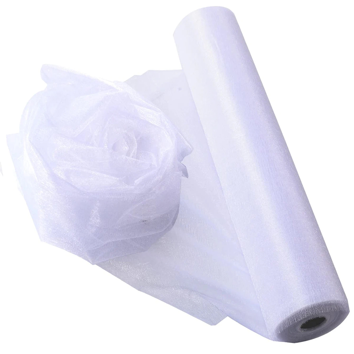 Crystal Organza Fabric Tulle - – Organza Ribbon Spool recenzja i cena