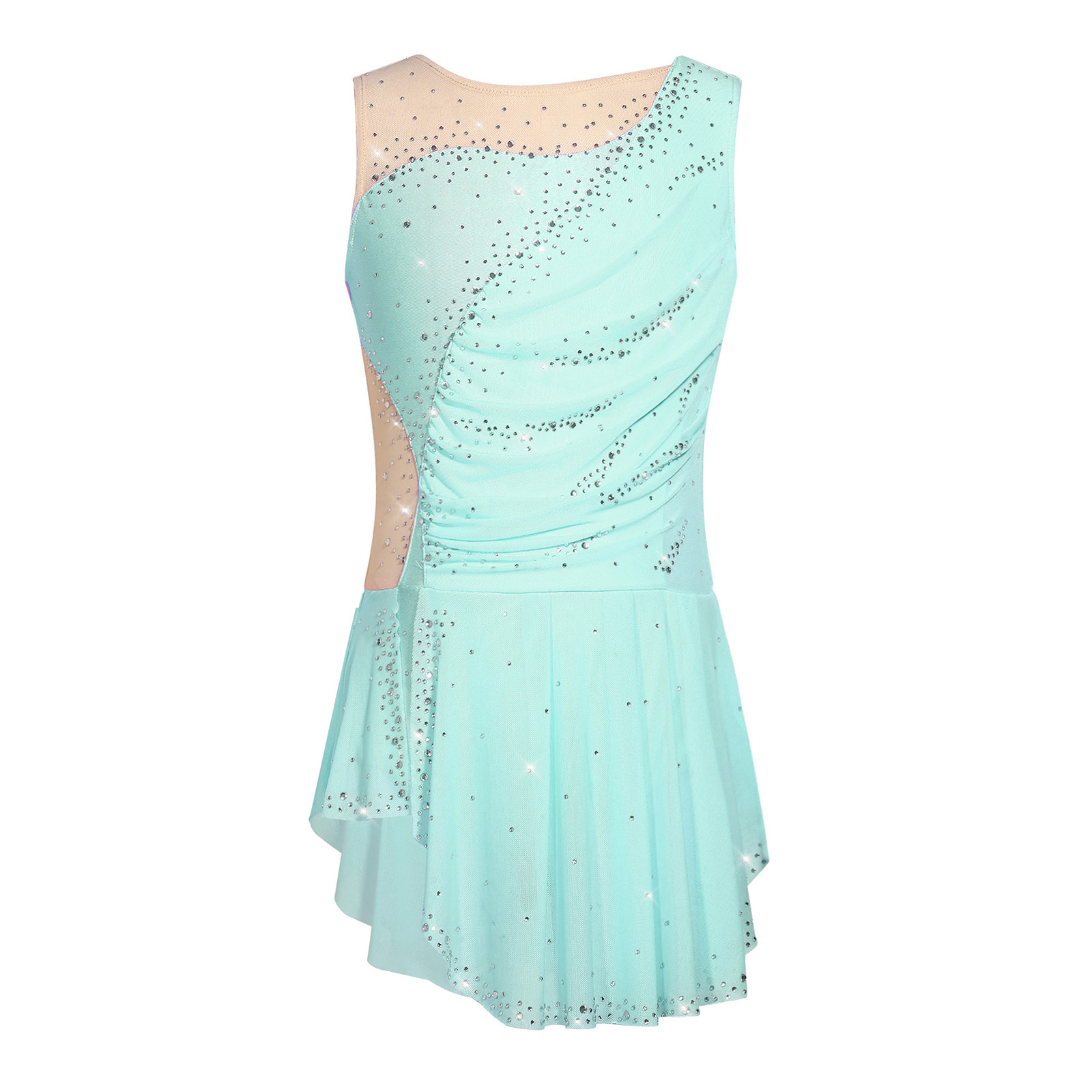 Kids Girls Figure Ice Skating  – Rhinestone Banding Trim recenzja i cena