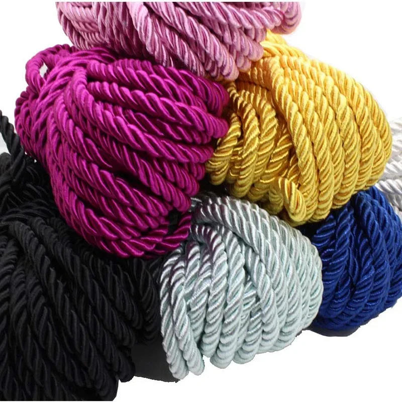 5/10M Silk Rope 3-Ply Braided  – Cord Trim Twisted recenzja i cena