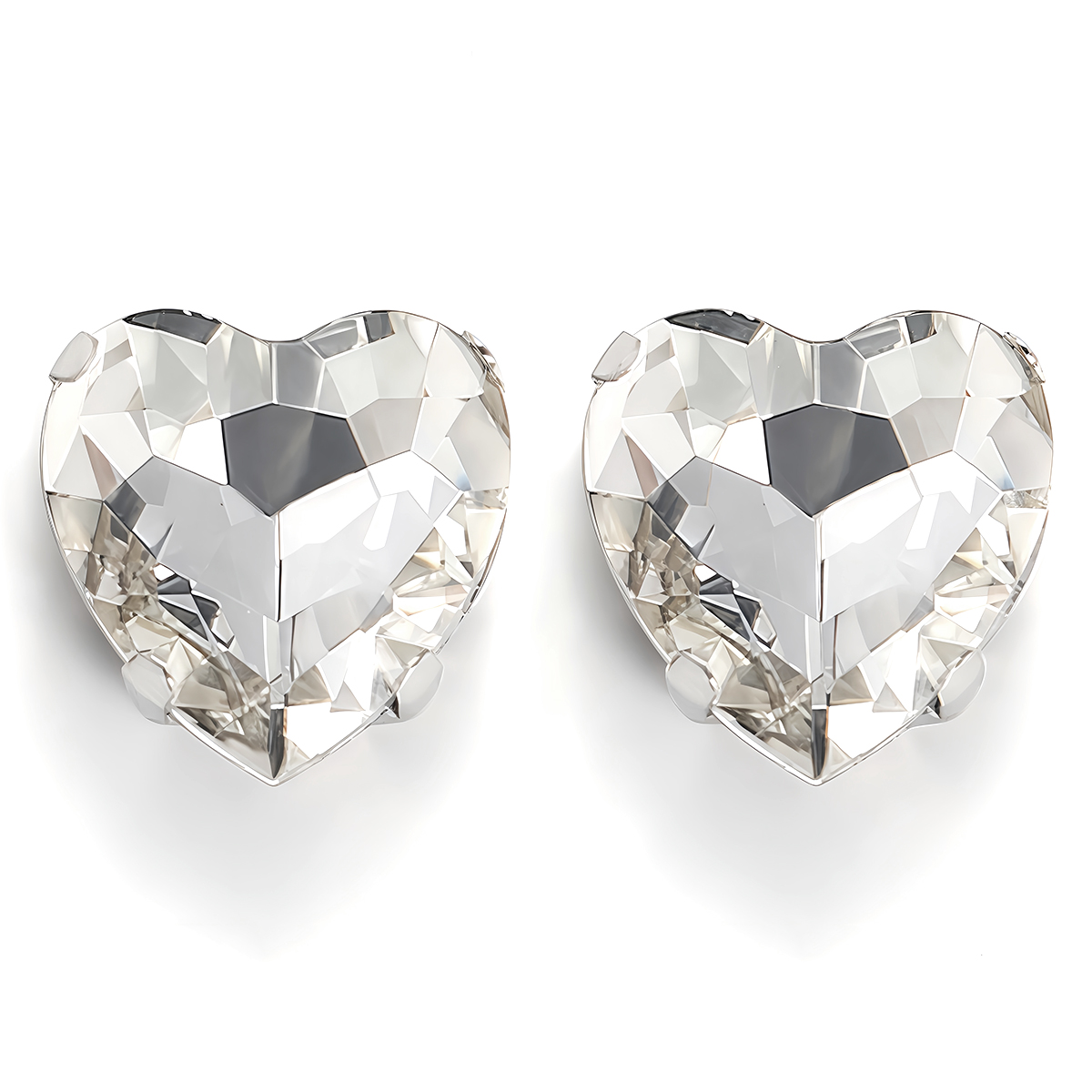 Heart Shape Glass Rhinestones  – Sew On Rhinestone recenzja i cena