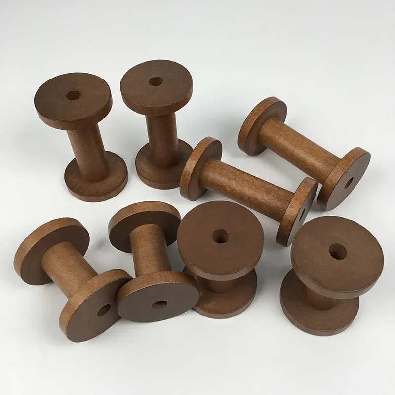 1Pc Vintage Wooden Spools DIY  – Organza Ribbon Spool recenzja i cena