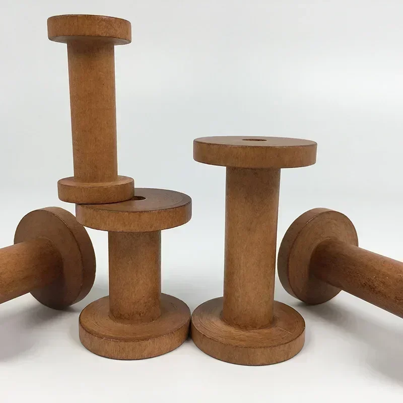 1Pc Vintage Wooden Spools DIY  – Organza Ribbon Spool recenzja i cena