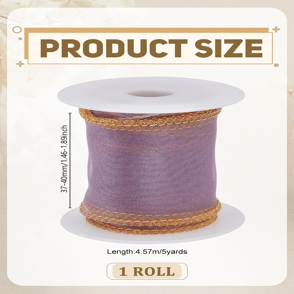 5 Yards Polyester Organza Ribb – Organza Ribbon Spool recenzja i cena