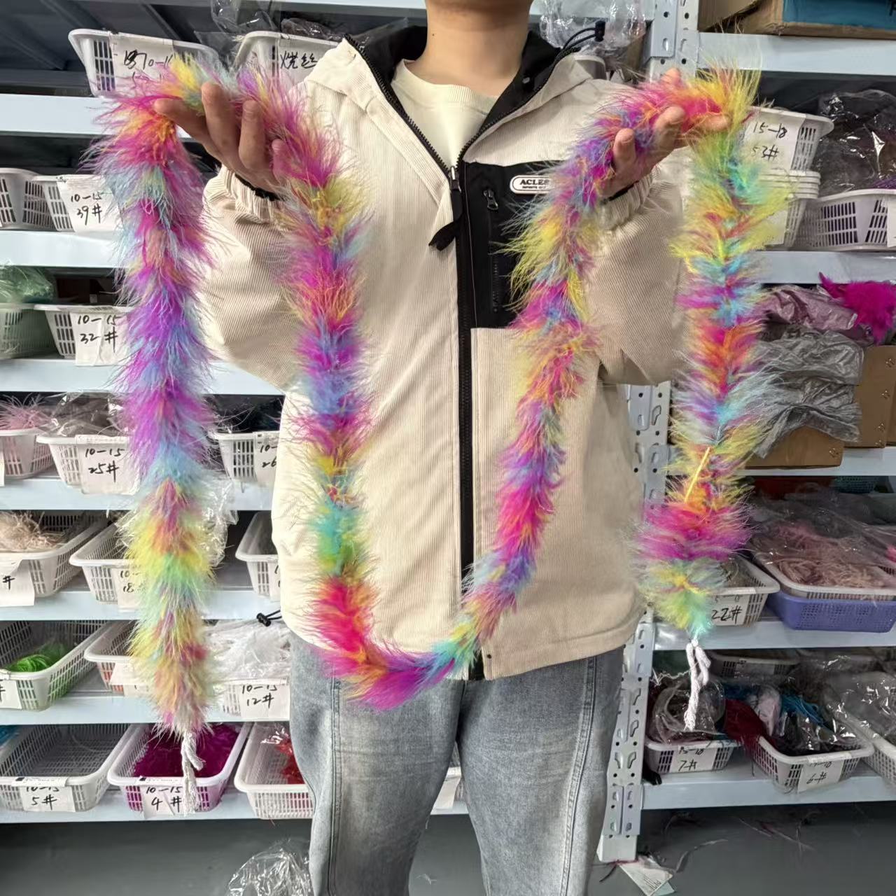 Multicolored 2Meters Marabou F – Feather Trim Marabou recenzja i cena