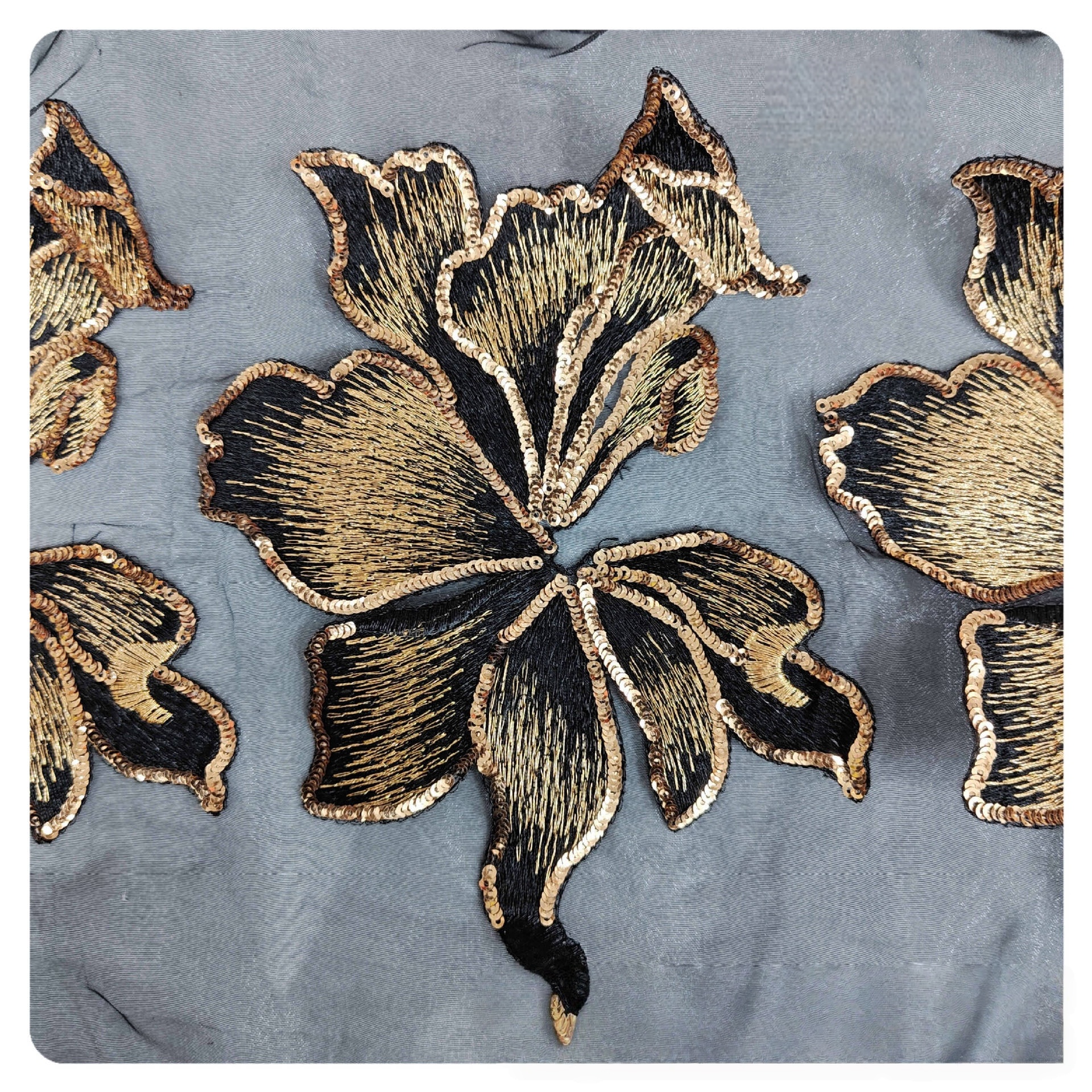 Organza Embroidery Applique Pa – Embellish Craft recenzja i cena