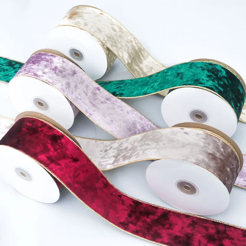 50MM Wired Edge Reversible Vel – Velvet Ribbon Roll recenzja i cena