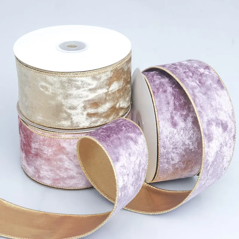 50MM Wired Edge Reversible Vel – Velvet Ribbon Roll recenzja i cena
