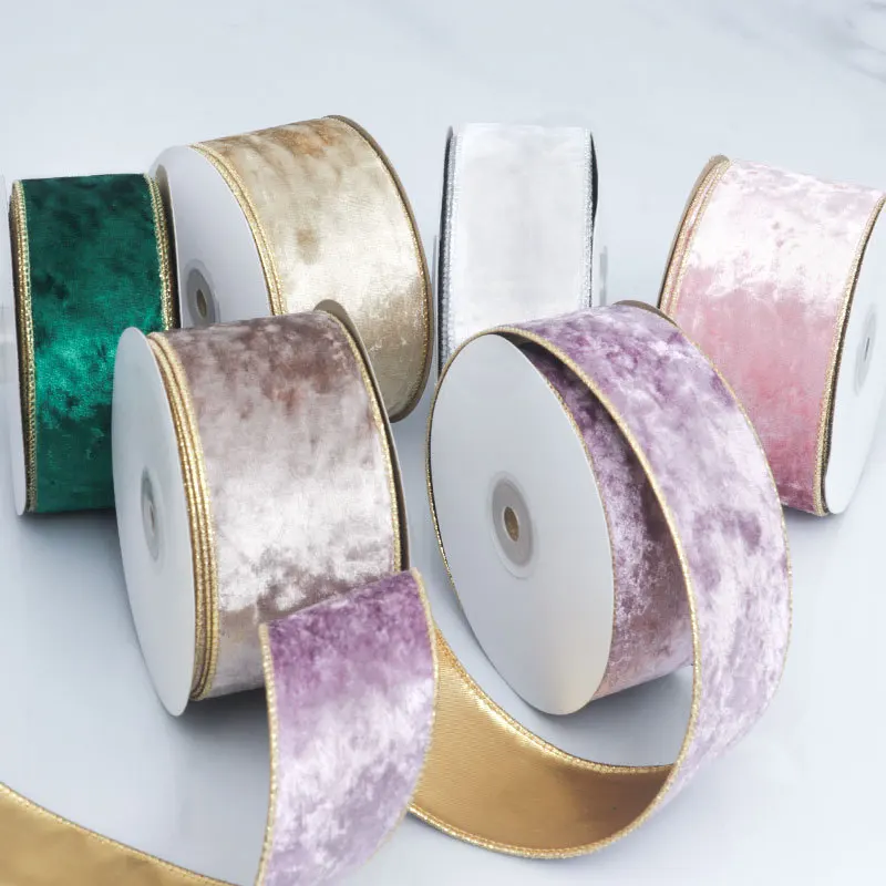 50MM Wired Edge Reversible Vel – Velvet Ribbon Roll recenzja i cena