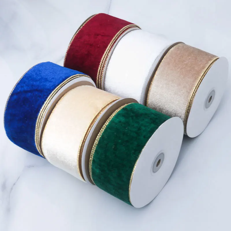 50MM Wired Edge Reversible Vel – Velvet Ribbon Roll recenzja i cena