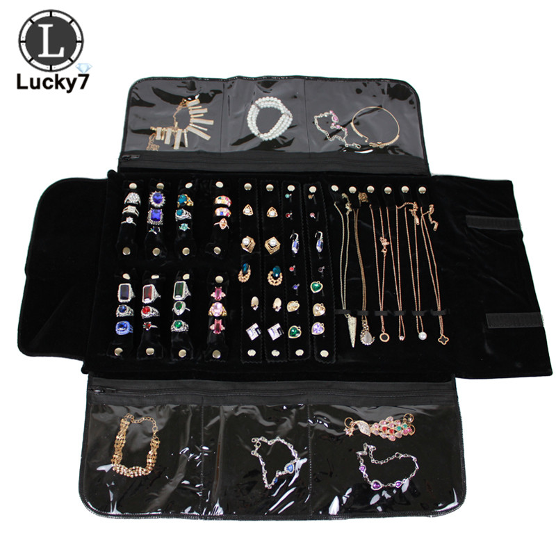 Portable Zipper Velvet Jewelry – Velvet Ribbon Roll recenzja i cena