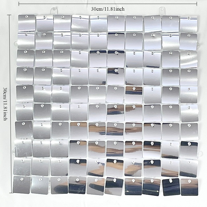 12/16/18/24PCS Shimmer Wall Ba – Sequin Fabric Panel recenzja i cena