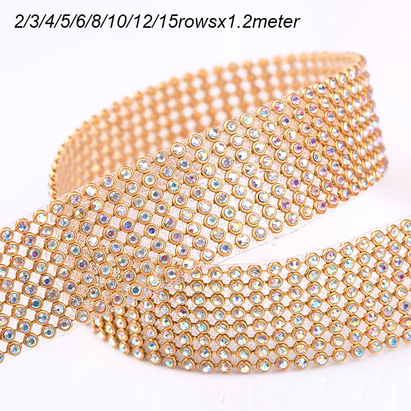 10rows Clear Crystal AB Rhines – Hotfix Rhinestone Sheet recenzja i cena