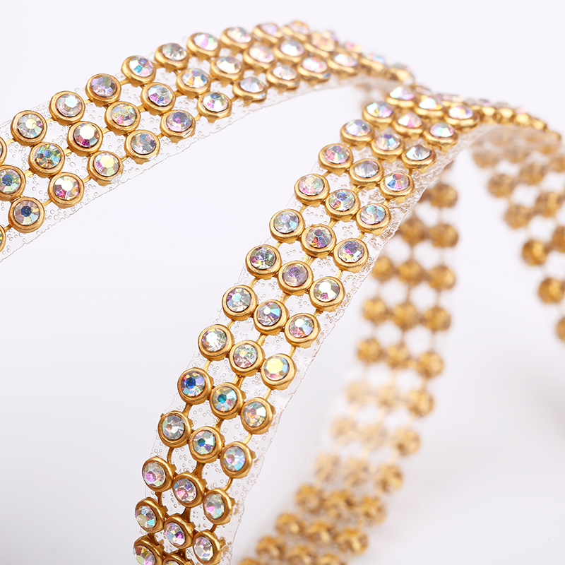 10rows Clear Crystal AB Rhines – Hotfix Rhinestone Sheet recenzja i cena