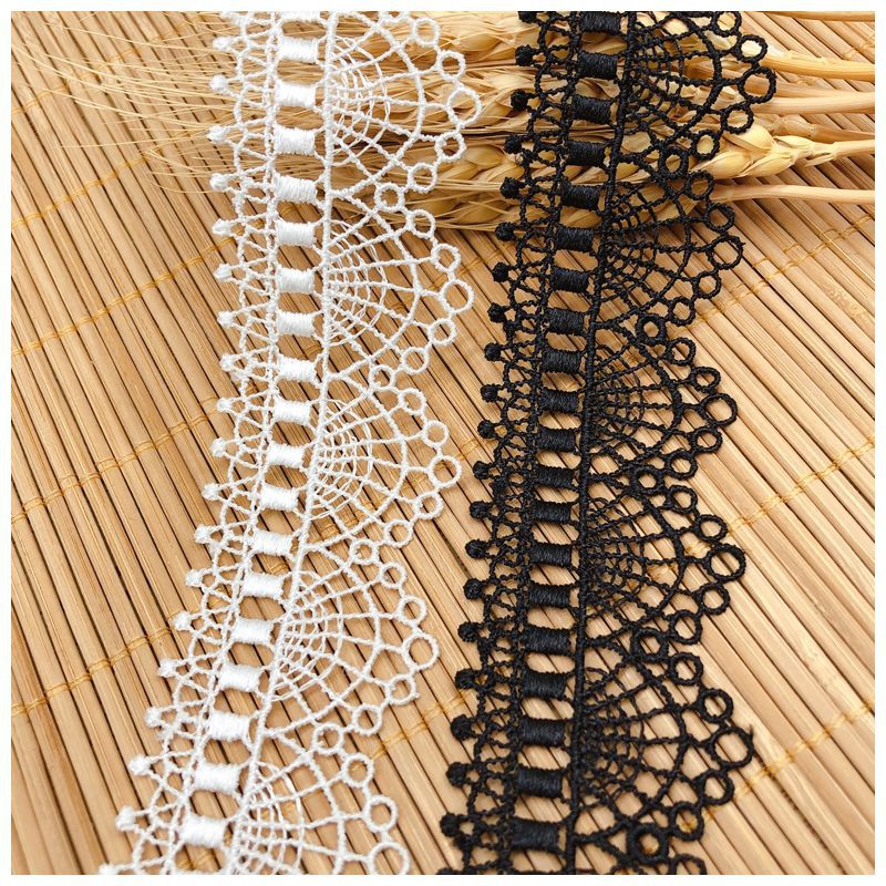 Hollow Embroidery Clavicle Cha – Lace Ribbon Trim recenzja i cena