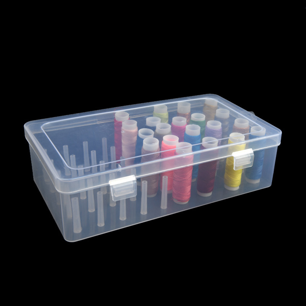 New Sewing Thread Box 42 Piece – Craft Embellishment Storage recenzja i cena