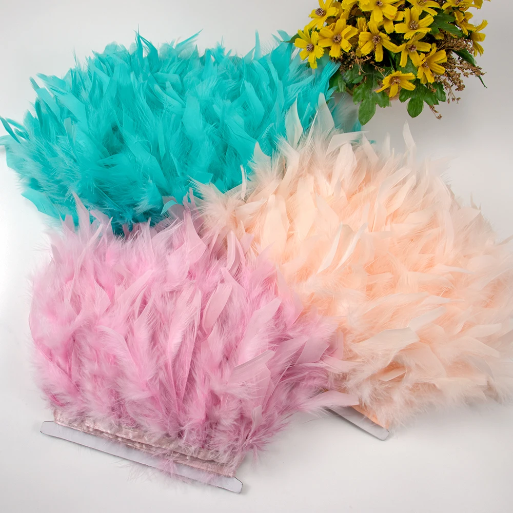 1M Natural Turkey Feathers Tri – Feather Trim Marabou recenzja i cena