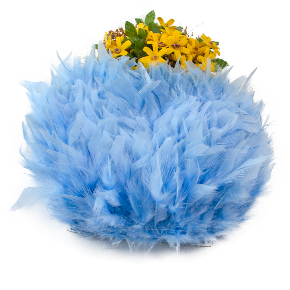 1M Natural Turkey Feathers Tri – Feather Trim Marabou recenzja i cena