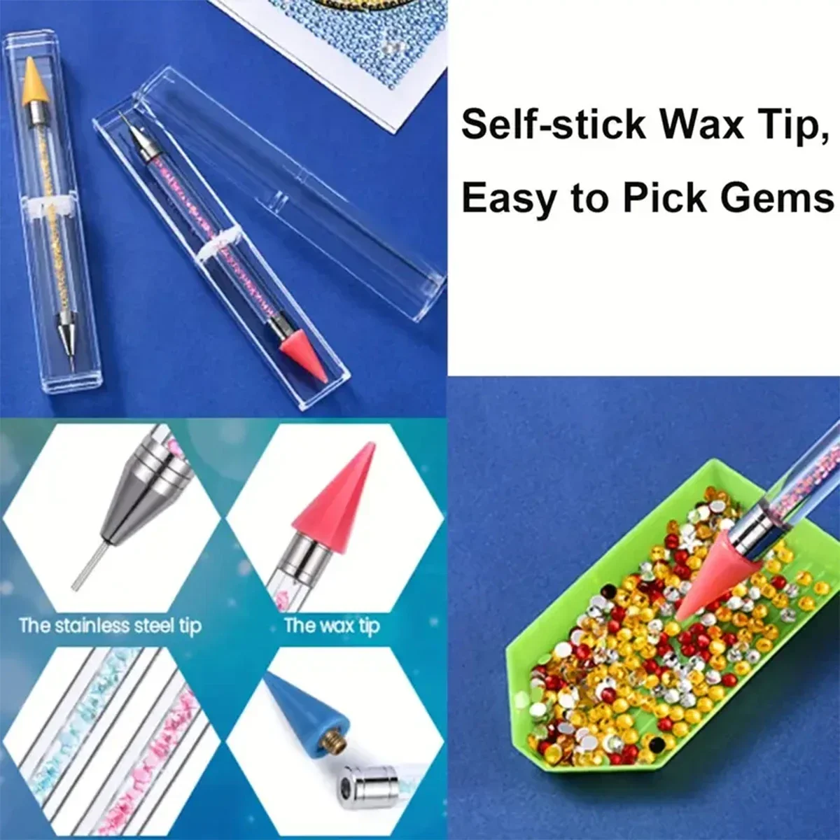 Waxless Diamond Painting Tool, – Embroidery Craft recenzja i cena