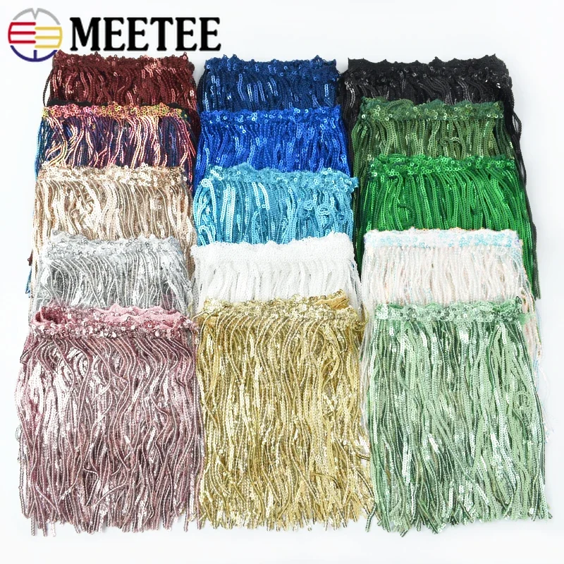 1-5Yards 17cm Latin DanceFring – Fringe Ribbon Sewing recenzja i cena