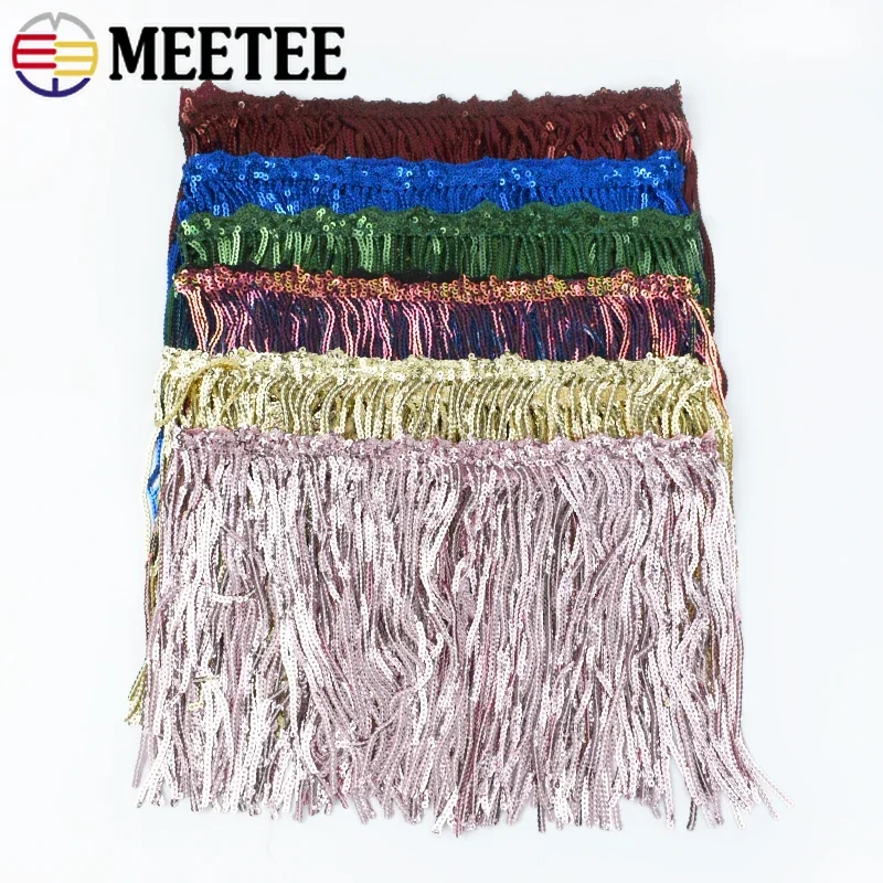 1-5Yards 17cm Latin DanceFring – Fringe Ribbon Sewing recenzja i cena