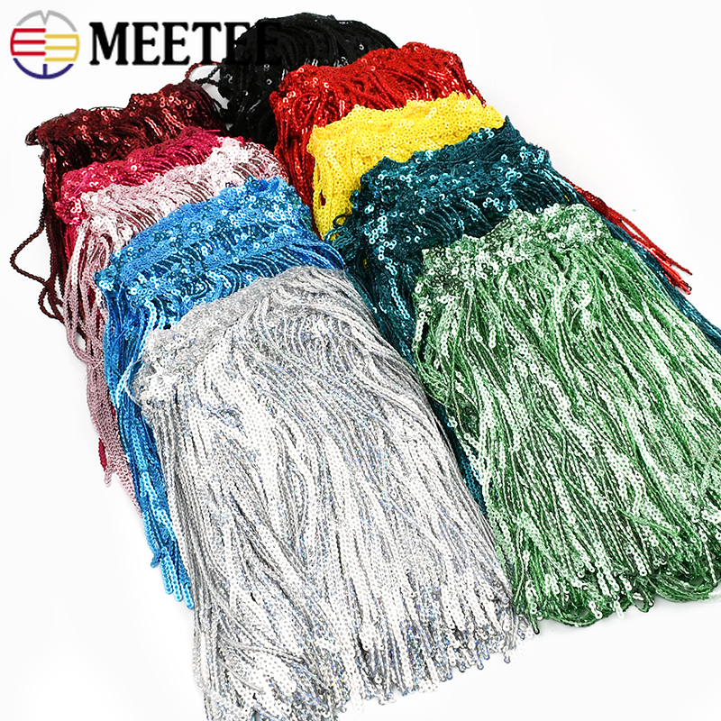 1-5Yards 17cm Latin DanceFring – Fringe Ribbon Sewing recenzja i cena