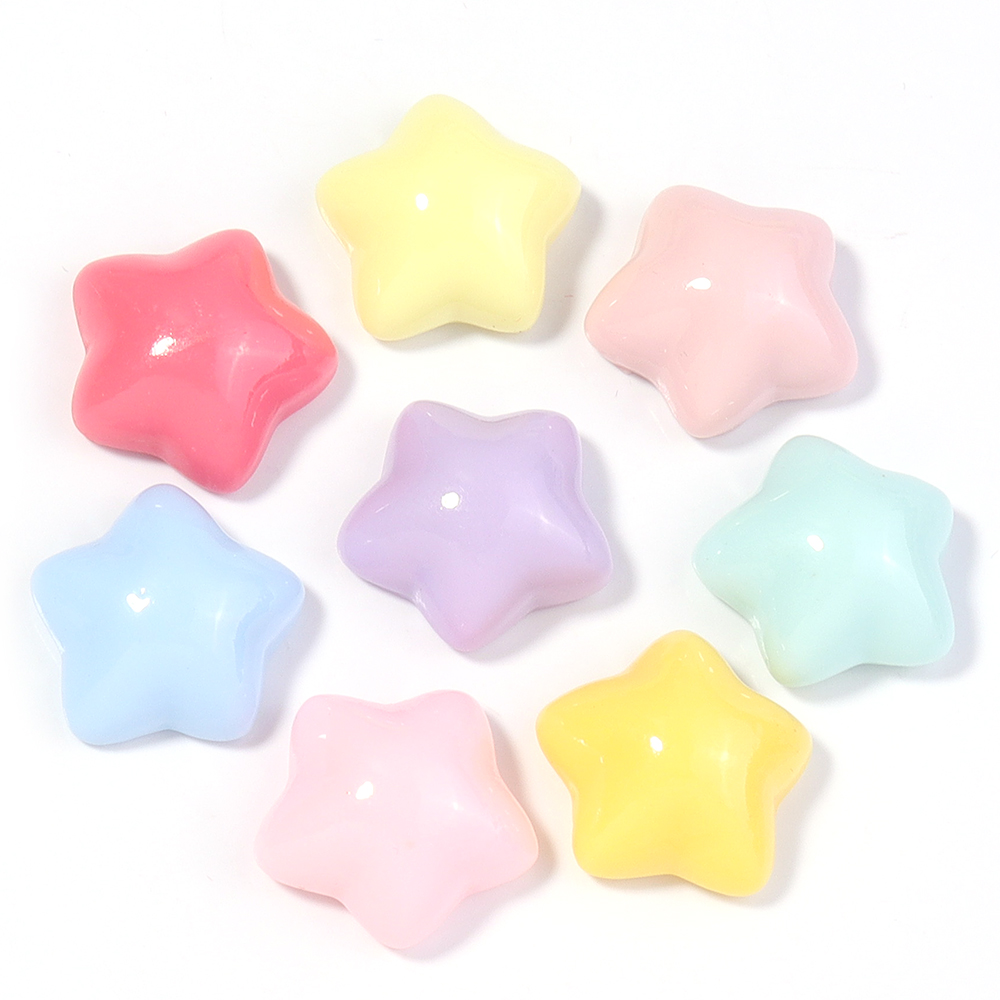 50pcs/lot 16mm Colorful Star R – Embellish Craft recenzja i cena