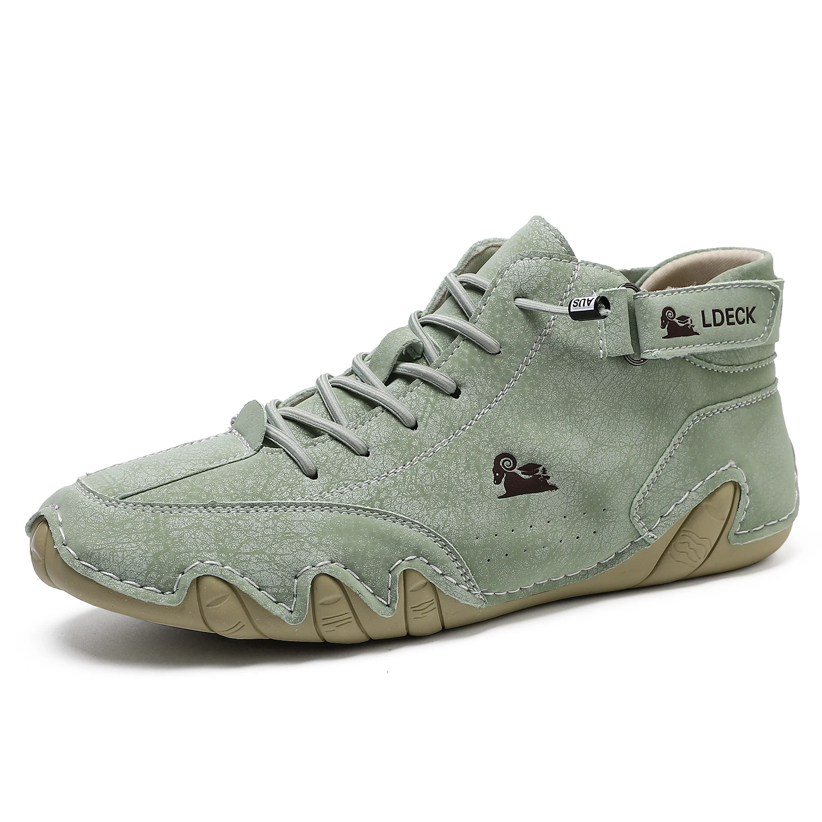 Men's Genuine Leather Shoes An – Guipure Lace Panel recenzja i cena