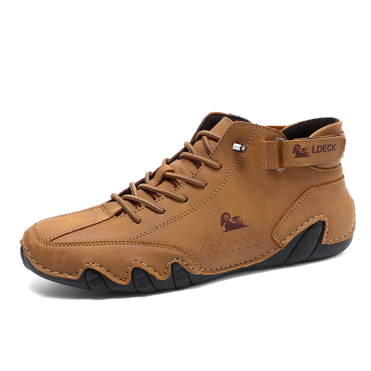 Men's Genuine Leather Shoes An – Guipure Lace Panel recenzja i cena
