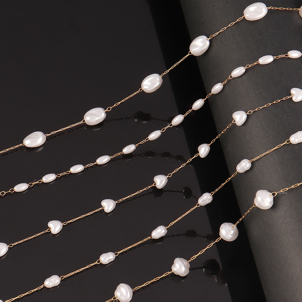 1Meters Stainless Steel Chain  – Pearl Trim Chain recenzja i cena