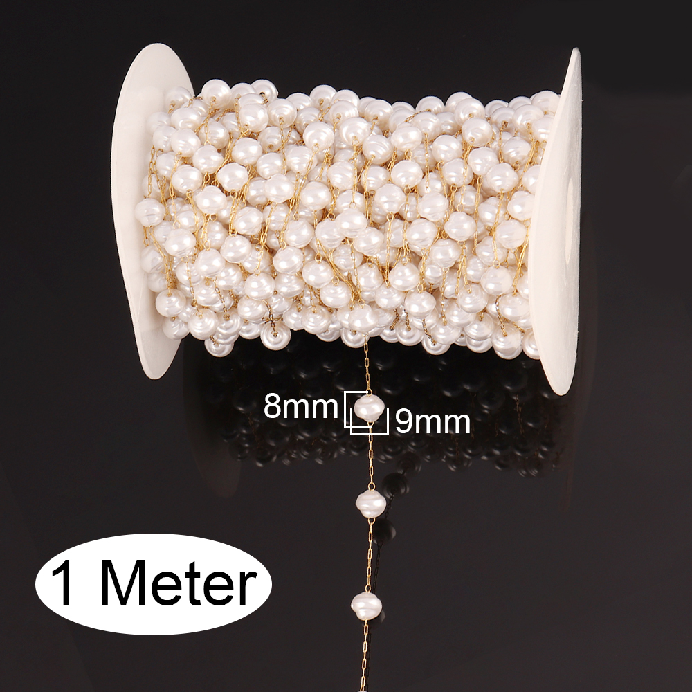 1Meters Stainless Steel Chain  – Pearl Trim Chain recenzja i cena