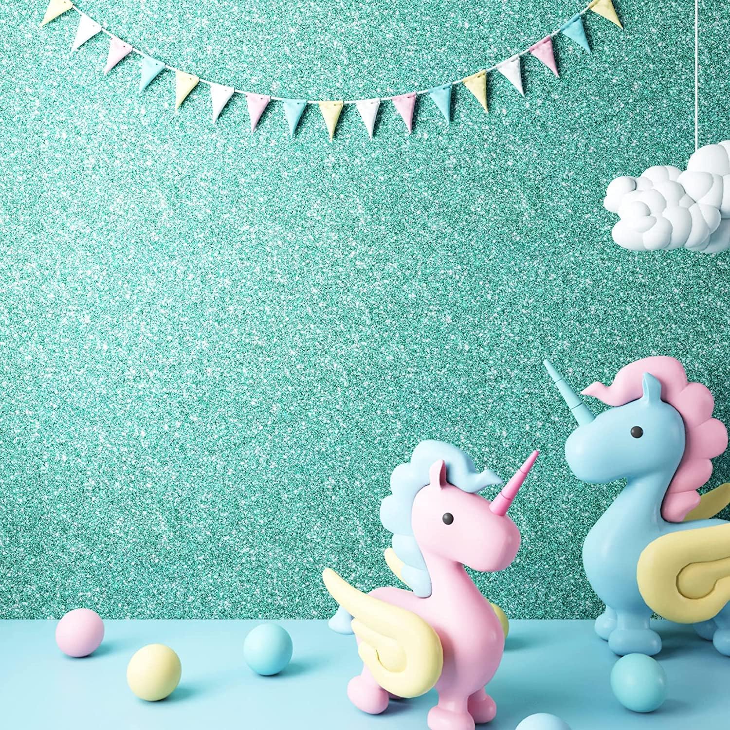 Sparkly Glitter Shiny Fabric S – Glitter Vinyl Roll recenzja i cena