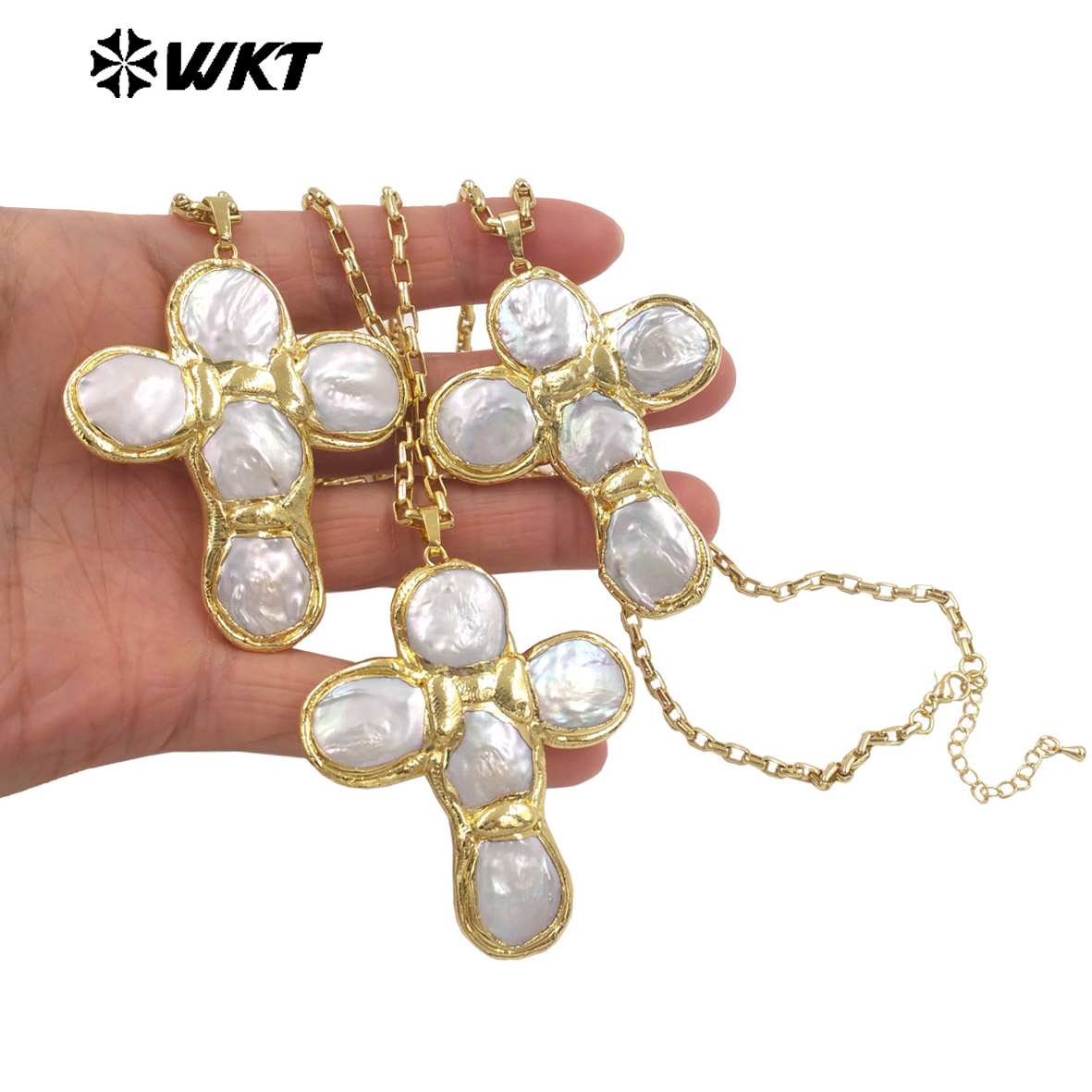 WT-JN349 Newest Design Natural – Pearl Trim Chain recenzja i cena