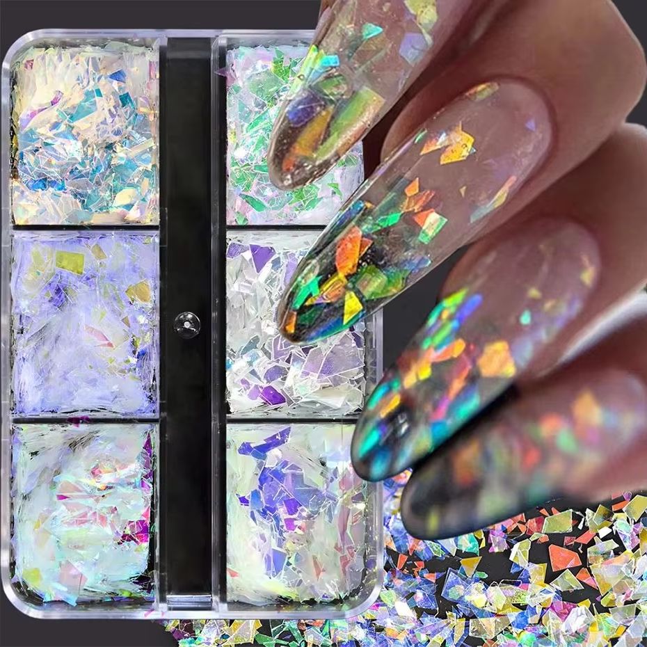 6Grids Shiny Iridescent Mermai – Glitter Vinyl Roll recenzja i cena