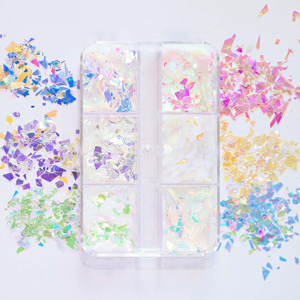 6Grids Shiny Iridescent Mermai – Glitter Vinyl Roll recenzja i cena