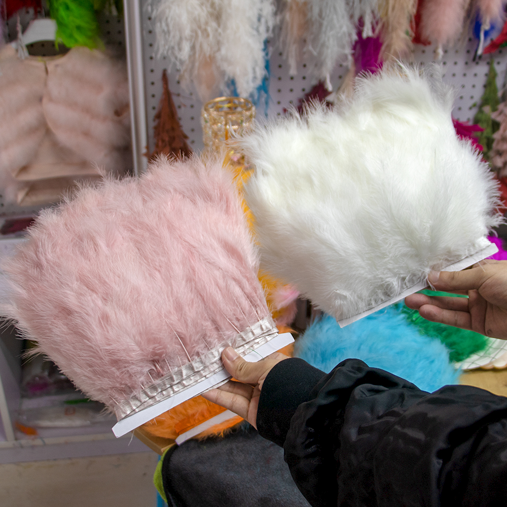 1M Fluffy Turkey Marabou Feath – Feather Trim Marabou recenzja i cena