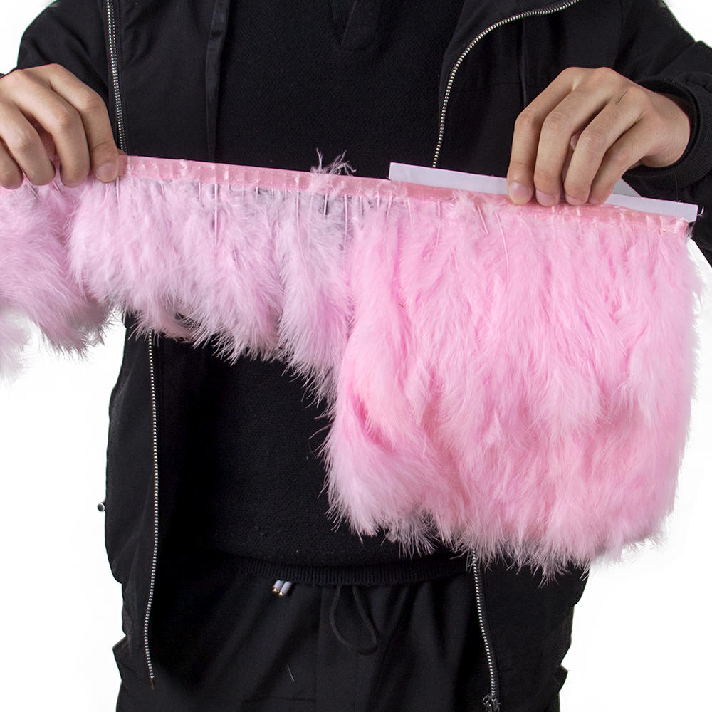 1M Fluffy Turkey Marabou Feath – Feather Trim Marabou recenzja i cena